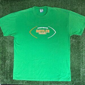 Vintage FAMU Rattlers Football T-Shirt Green Florida A&M Tee